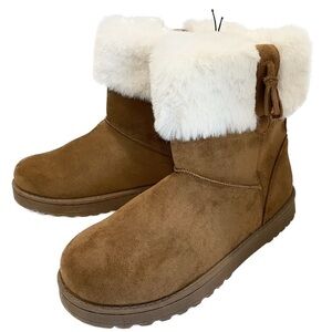 NWT—Cliffs by White Mountain Women's Winter Boots Cognac Size 9.5